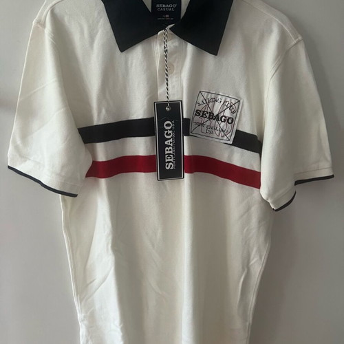 Sebago Sailing Club Polo Shirt Men Size L New