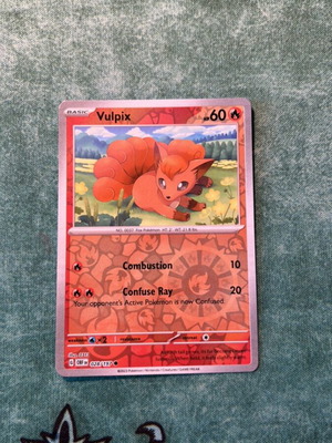 Κάρτα Vulpix μεταχειρισμένη Pokémon