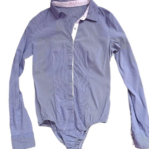 Shirt bodysuit used, blue, size L