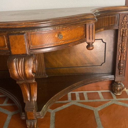 Entry console used, wooden