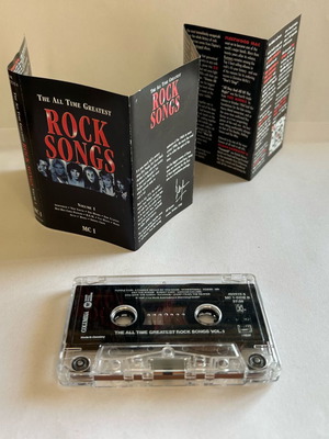 Columbia The All Time Greatest Rock Songs Vol.1 Κασέτες 2 Μεταχειρισμένες