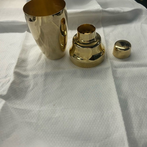 Yukiwa Cocktail Shaker 3 pieces Gold 360ml