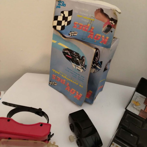 Knight Rider toy set used with watch and suitcase