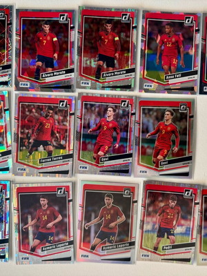 Panini Donruss Soccer Spain Parallel Lot 14 κάρτες καινούργιες 2023-24