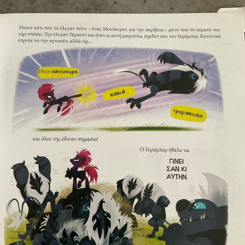 Little Pony the Movie The Power of Friendship like new, Papadopoulos editions