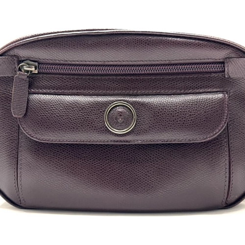 Gianni Versace vanity case used, purple