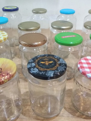 15 glass jars 720ml