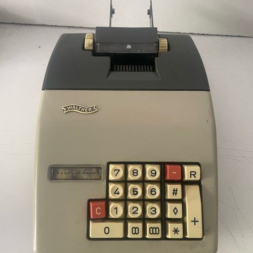 Walther calculator used, antique