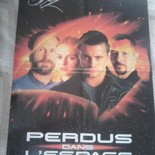 Lost in Space and France Football Team poster like new