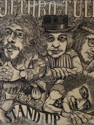 Jethro Tull Stand Up vinyl LP used, rock