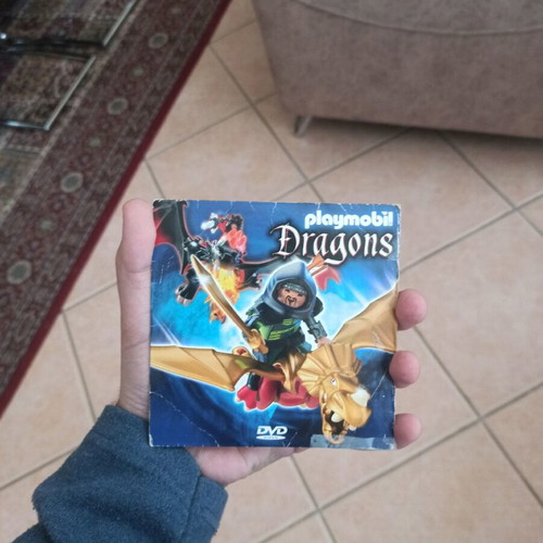 Playmobil Dragons DVD like new, dubbed