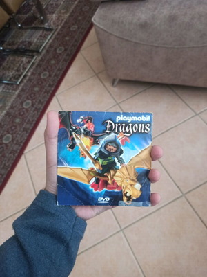 Playmobil Dragons DVD like new, dubbed