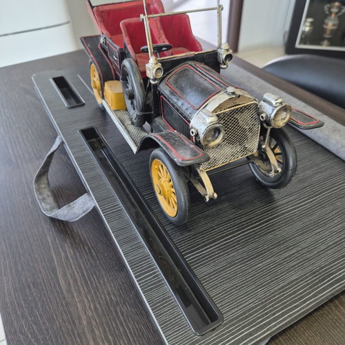 Handmade vintage car model