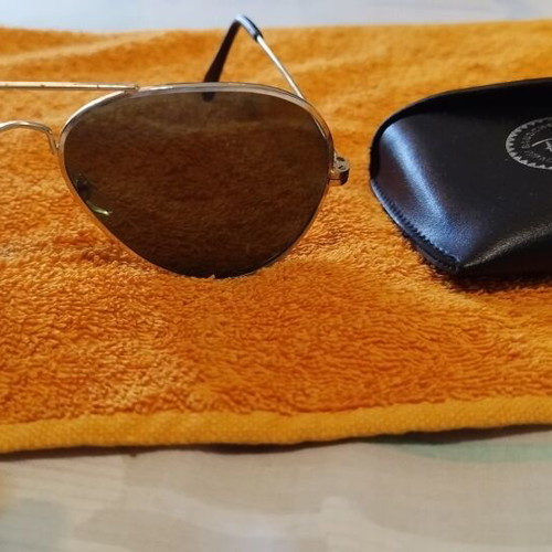 Rayban Aviator Bausch and Lomb USA New with Original Case