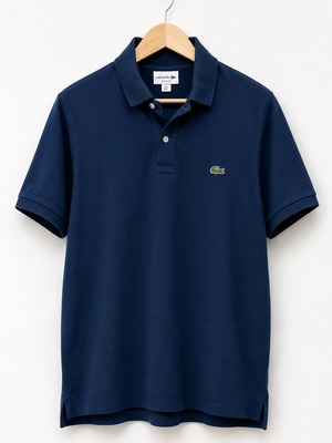 Lacoste поло тъмнозелено размер L като ново