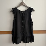 Hollister blouse size M used, black
