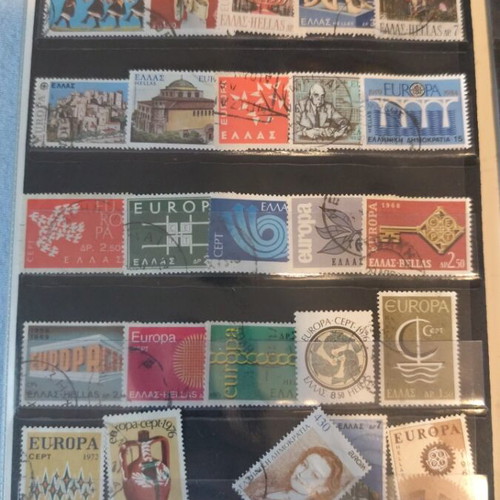 Greek stamps like new