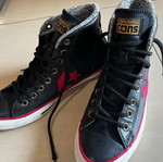 Converse boots like new, black, size 40, genuine leather