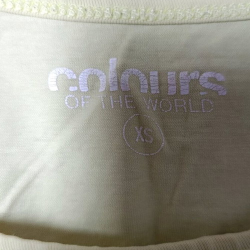 Women’s top new, yellow, strap, size XS
