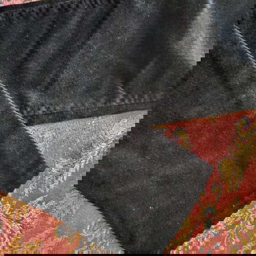 Orchestra παντελόνι νούμερο 12 σαν καινούργιο, μαλακό βελουτέ μαύρο