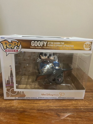 Funko Pop! Disney Dumbo w/Goofy 105 oversized mint condition