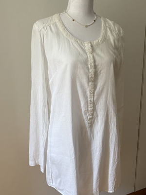 White Vero Moda Shirt Dress like new, size M/L, cotton