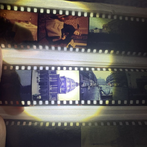 Agfa film negatives from 1965