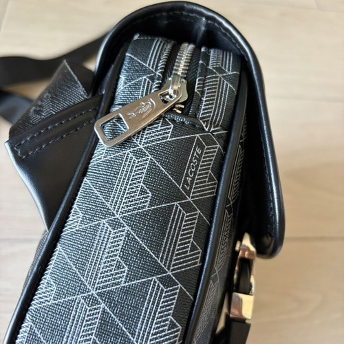 Lacoste messenger bag brand new, black