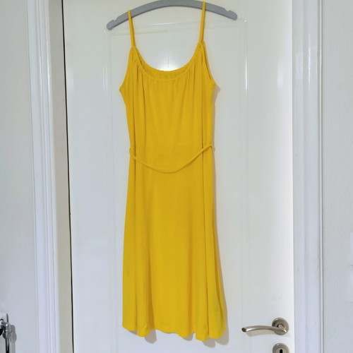 Esmara summer everyday dress, yellow, size L