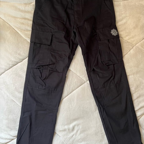 Mandala Cargo pants unisex W30 like new, black