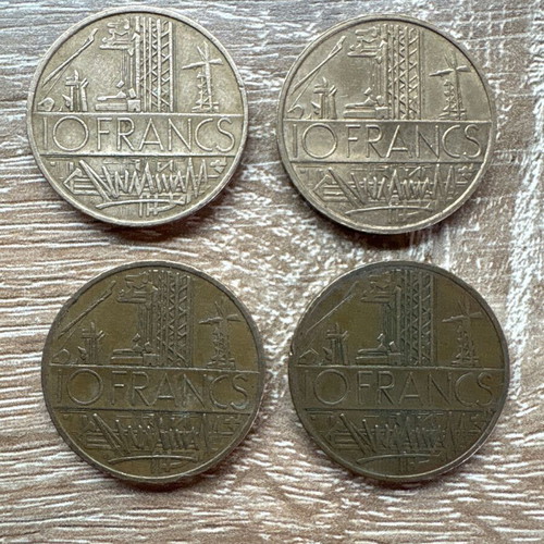 France coins new, pack of 45 pieces