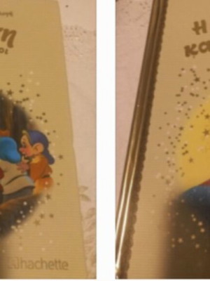 Disney books like new, set of 2
