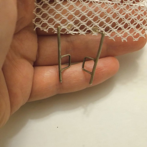 Silver 925 handmade earrings like new