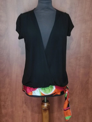 Μπολερό Τοπ Luxury Who's Who Milano μεταξωτό, καινούργιο, μέγεθος S-M