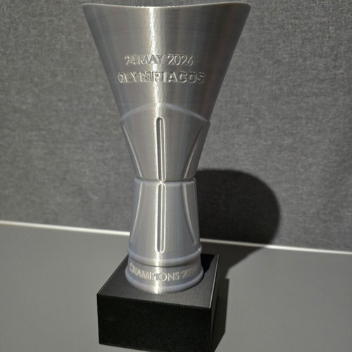 3D Printed Euroleague Trophy Olympiakos 2026 Like New