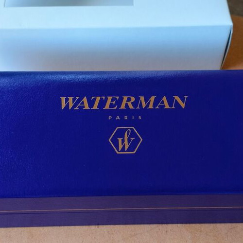 Waterman Hemisphere ballpoint pen new, blue with metal details