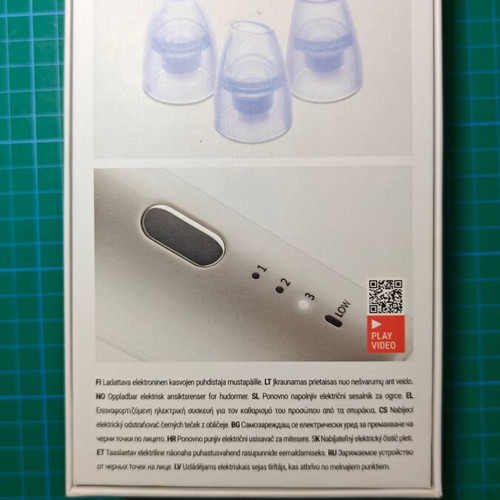 InnovaGoods PureVac electric facial cleanser new for blackheads