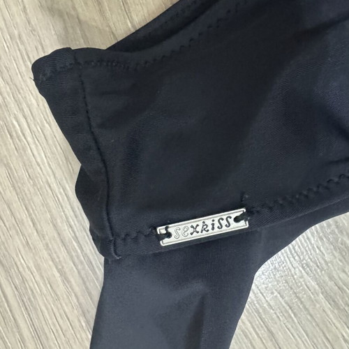 One-piece swimsuit used, size L, black
