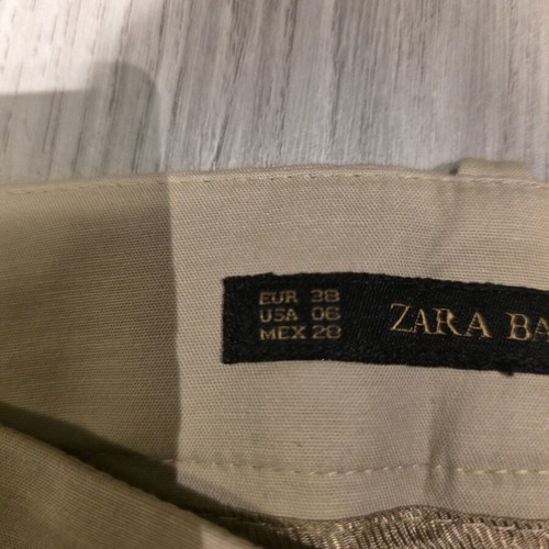 Zara Basic women's beige chino pants size M 38