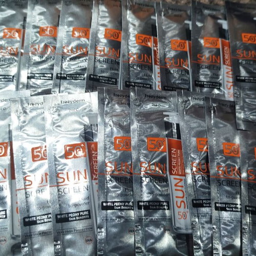 Frezyderm sunscreen new, pack of 17x2 ml