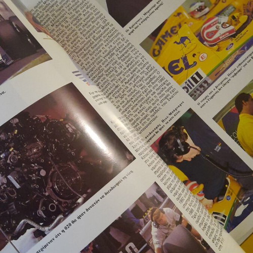 Review Motor Sports 1991 magazine like new