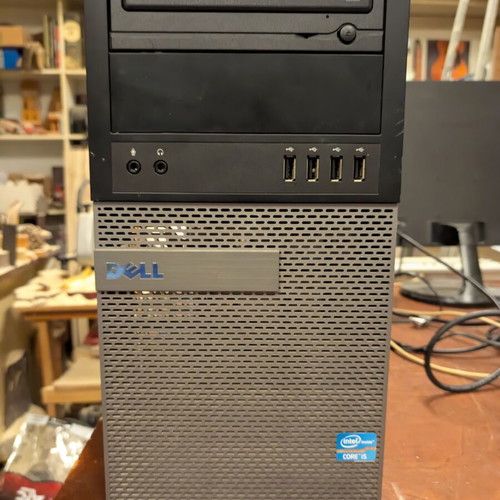 Dell OptiPlex 790 Gaming PC used, i5-2500, 16GB RAM, GTX 1050 Ti, SSD+HDD