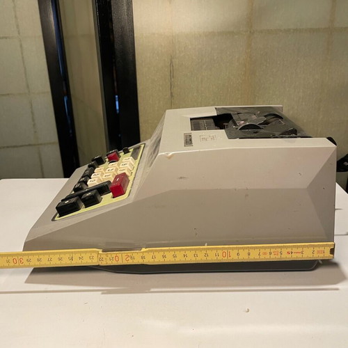Olivetti calculator used, collectible from 60s-70s