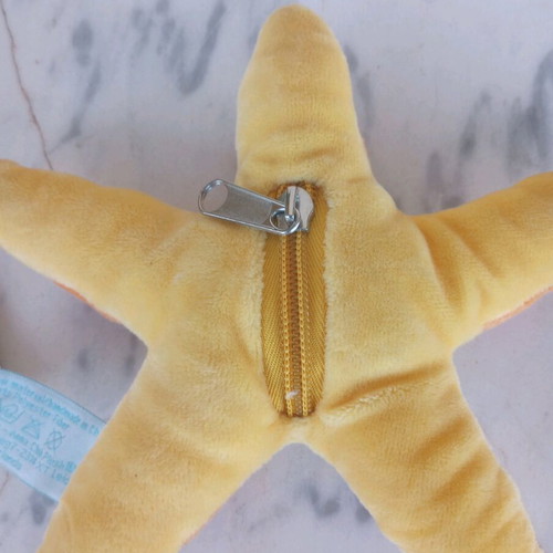Starfish plush wallet/case new