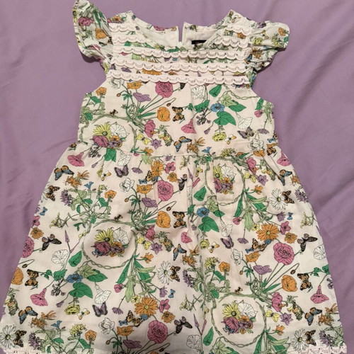 Juicy Couture floral dress 12 months like new