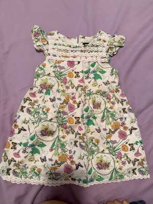 Juicy Couture floral dress 12 months like new