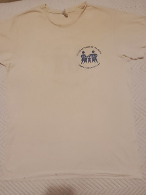 White T-Shirt Abrand Jeans size L like new