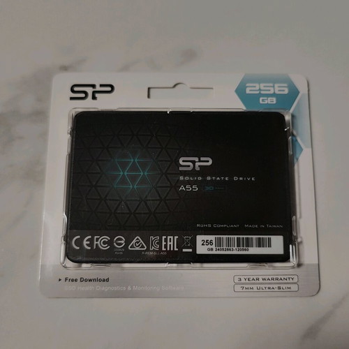 Silicon Power A55 SSD 256GB 2.5'' SATA III new, sealed