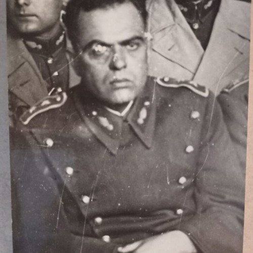 Historical photo Christodoulos Tsigantes, 1935 officers' trial