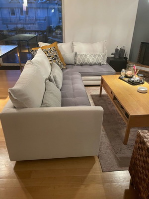 Γωνιακός καναπές Pasha σαν καινούργιο από το κατάστημα Homad